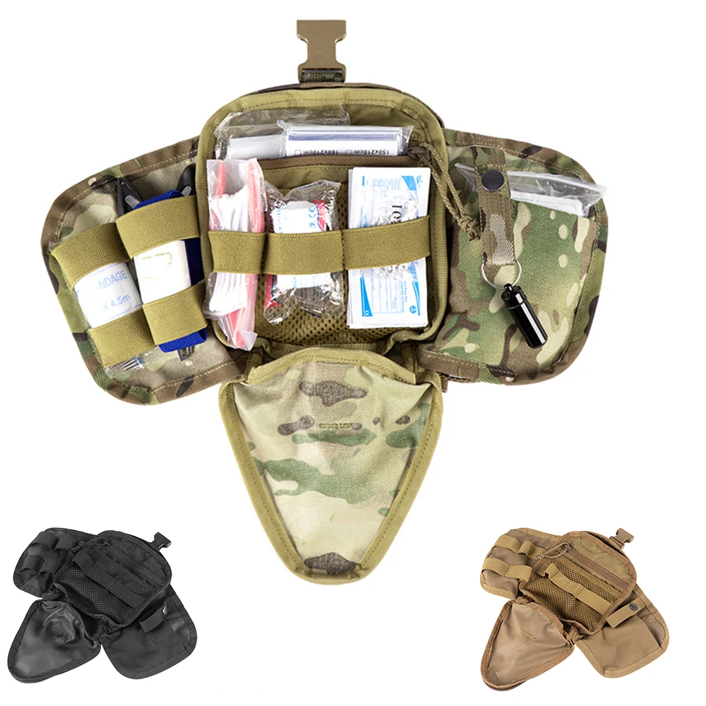 

Tactical First Aid Pouch Molle Medical Bag Multifunctional Sundries Pack IFAK Pouch Outdoor Hunting Tool Accessories Bag