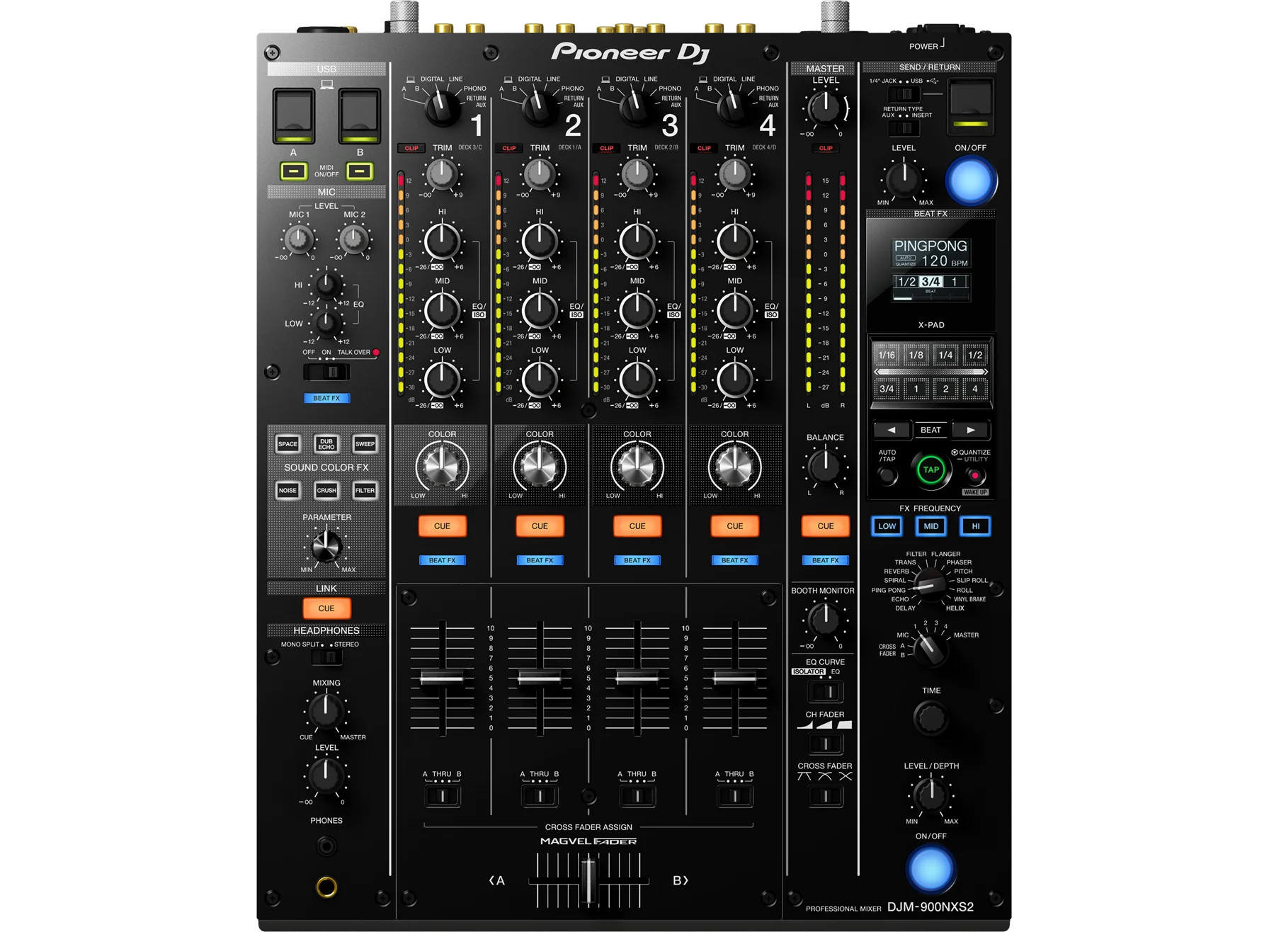 

NEW OFFER Sales Pioneer DJM-900NXS2 4-channel digital pro-DJ mixer
