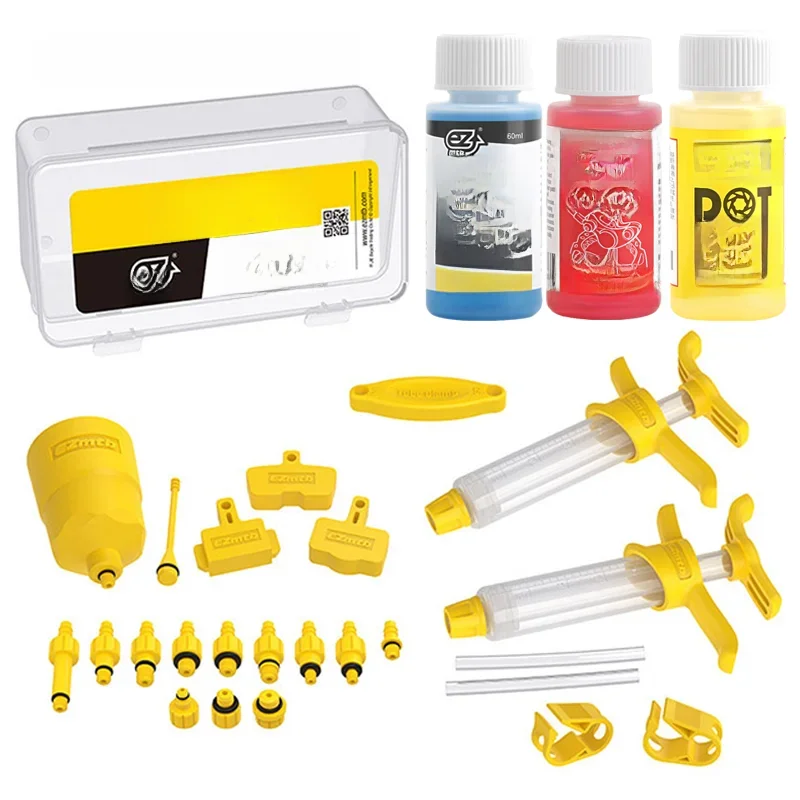 AliExpress riderace Bicycle Brake Mineral Oil 60ML Bike Hydraulic Disc Brake Oil Bleed Kit For SHIMANO TEKTRO SRAM NUTT Series Brake Repair Tools