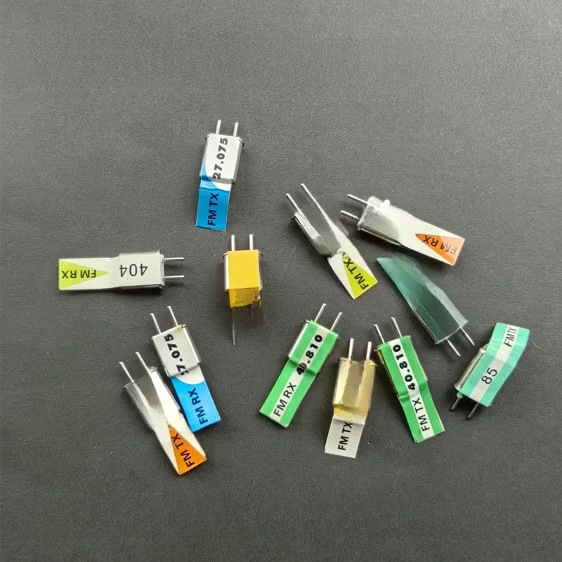Transmetteur de fréquence de réception en cristal FM 27MHz 35mhz 40mhz 41mhz 72mhz TX, cristaux pour modèle de voiture de bateau RC