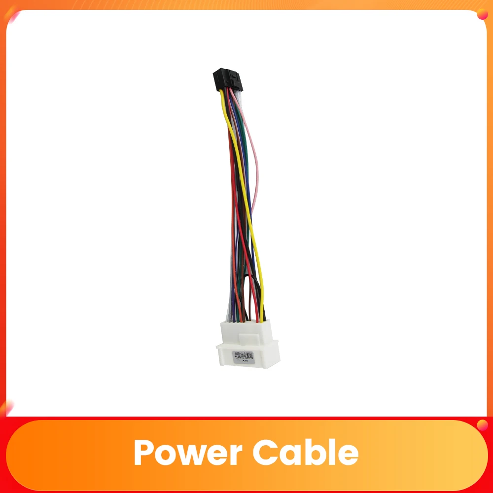 Adaptador de Cable de arnés de Cable de alimentación de Radio de coche de 16 pines para Hyundai Elantra Accent Azera i10 i20 i30 ix55 Tucson KIA Carens Picanto Rio