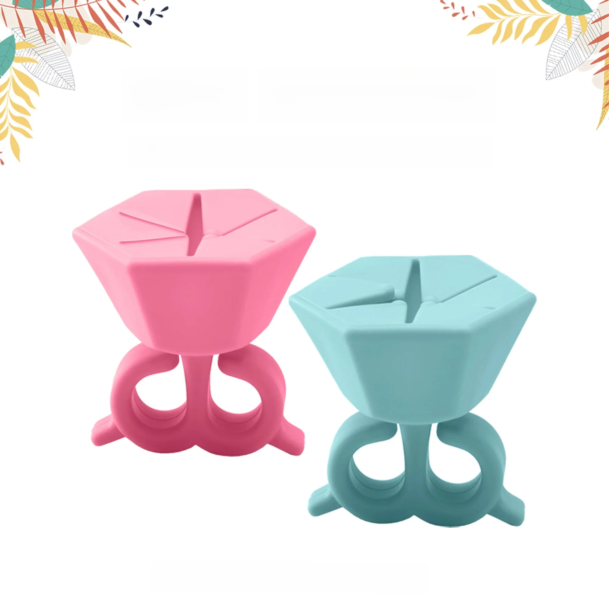 Collecteur de débris, outil de découpe et d'artisanat du papier, porte-bouteille de vernis à ongles, produit en silicone, boîte de rangement hexagonale