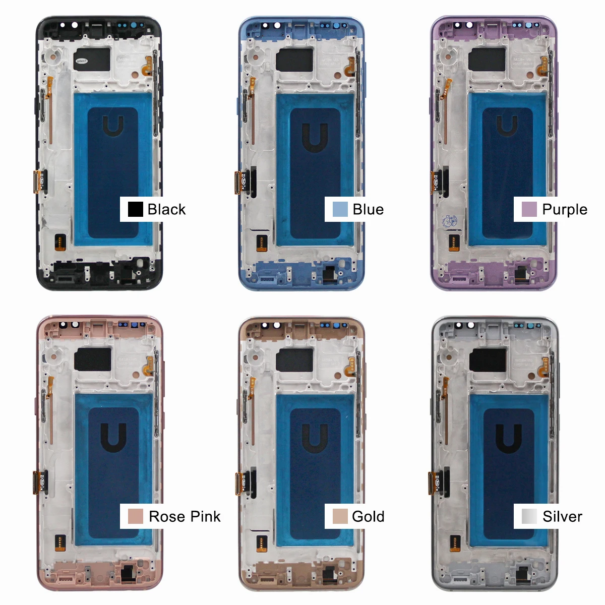 TFT S8+ Screen Replacement for Samsung S8 Plus G955F Lcd Display Digital Touch Screen with Frame for Samsung S8 G950F LCD