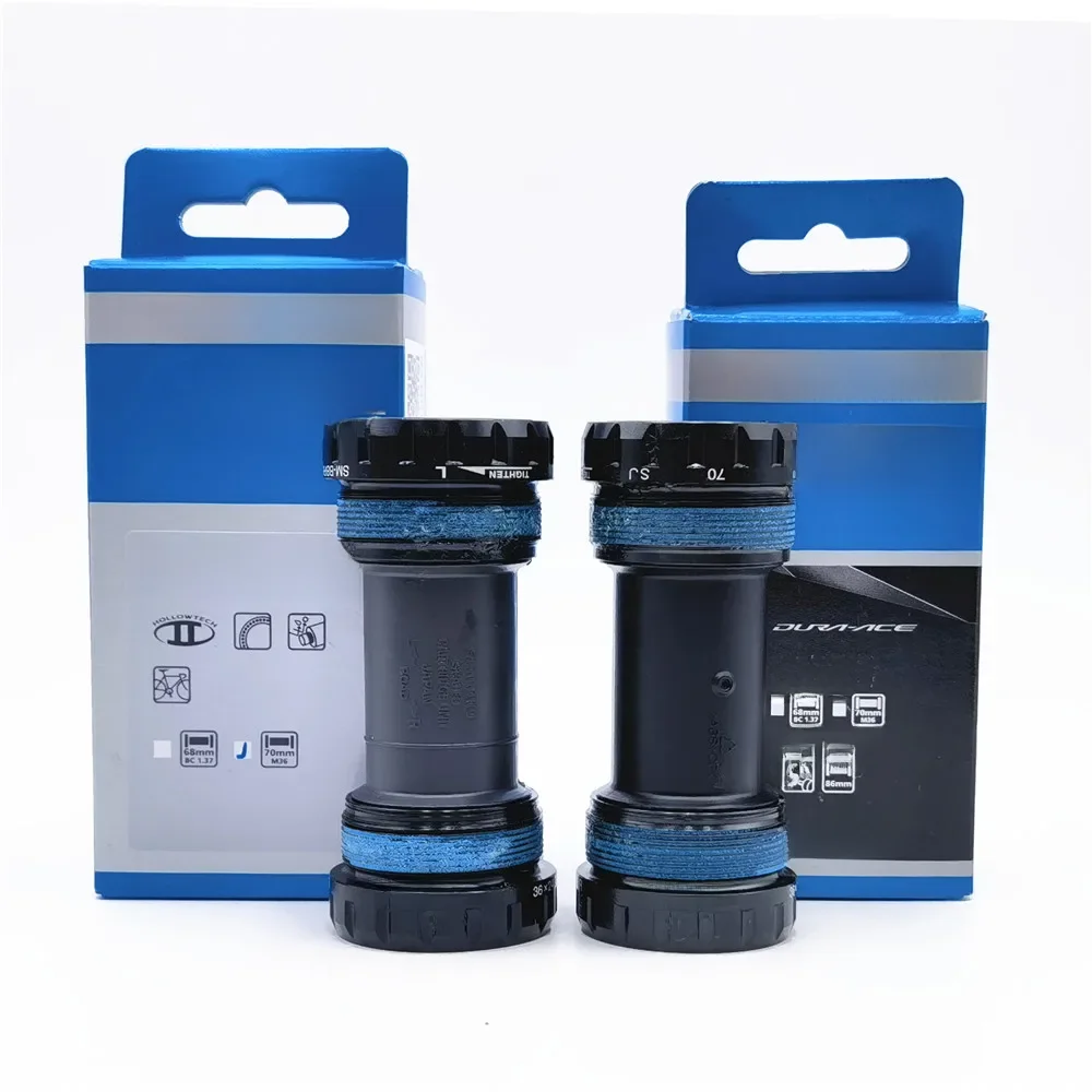AliExpress Shimano SM-BBR60 BB-R9100 Italian Threaded 70mm Road Bike Bottom Bracket Hollowtech 2