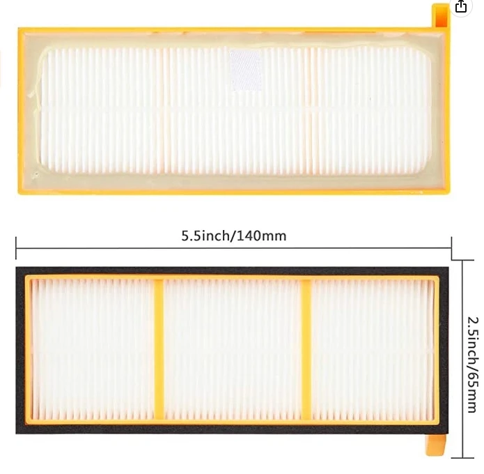 สำหรับ Shark ION RV700 RV720 RV750 RV750C RV755หุ่นยนต์ทดแทนอะไหล่แปรงหลัก Hepa แปรงด้านข้างแปรงด้านข้าง