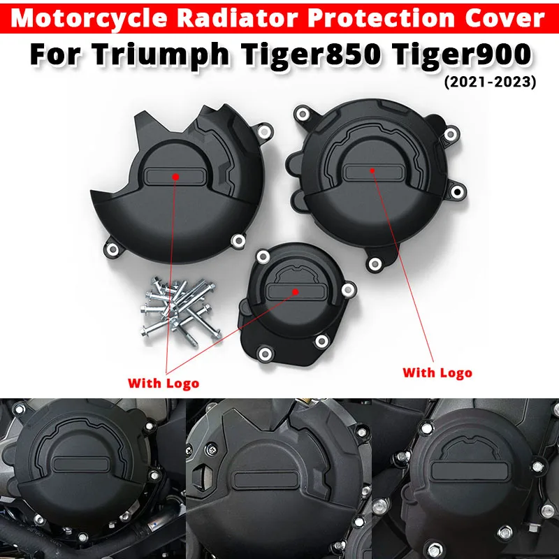 For Triumph Tiger850 Tiger900 2021-2023 Motorcycle Radiator Protection Cover Slip on Triumph Tiger850 Tiger900 Engine Protection