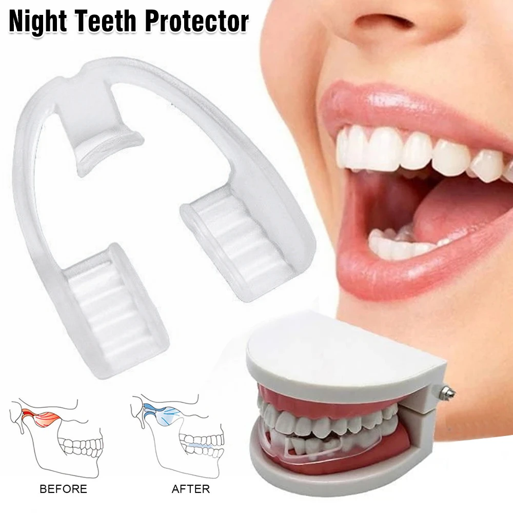 Sleeping Grinding Protector Teeth Night Guard Bruxism Dental Mouth Guard Useful