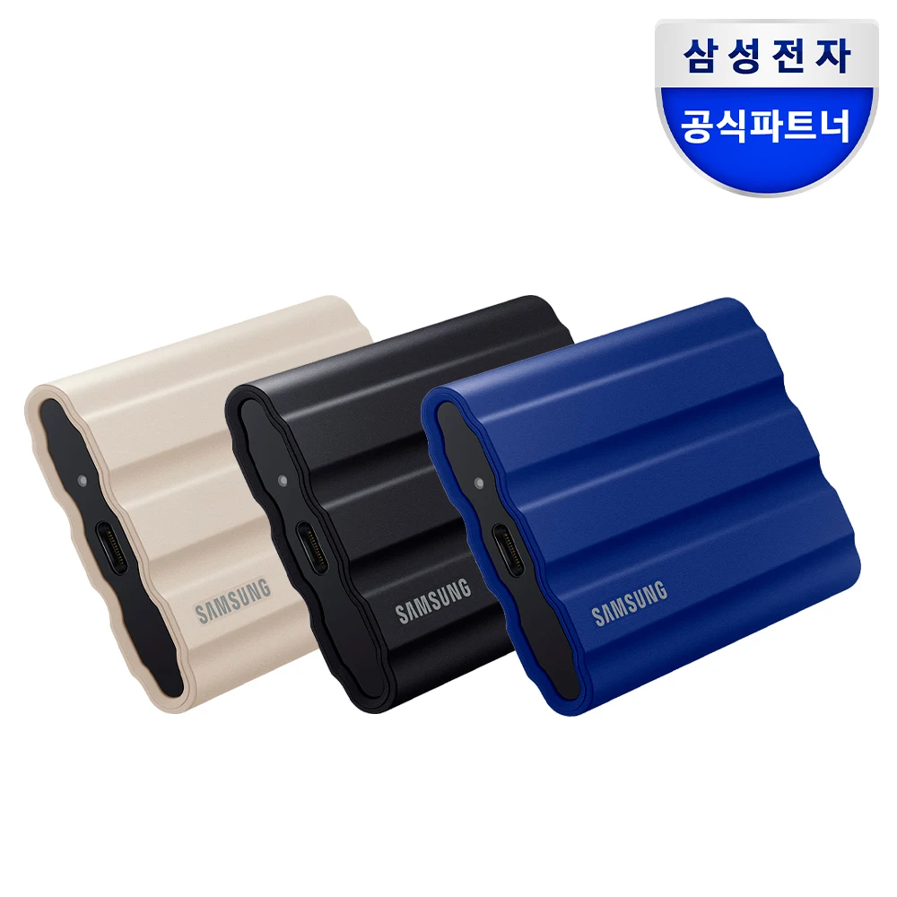 Samsung Electronics Official Partner External SSD T7 Shield 1TB/MU-PE1T0