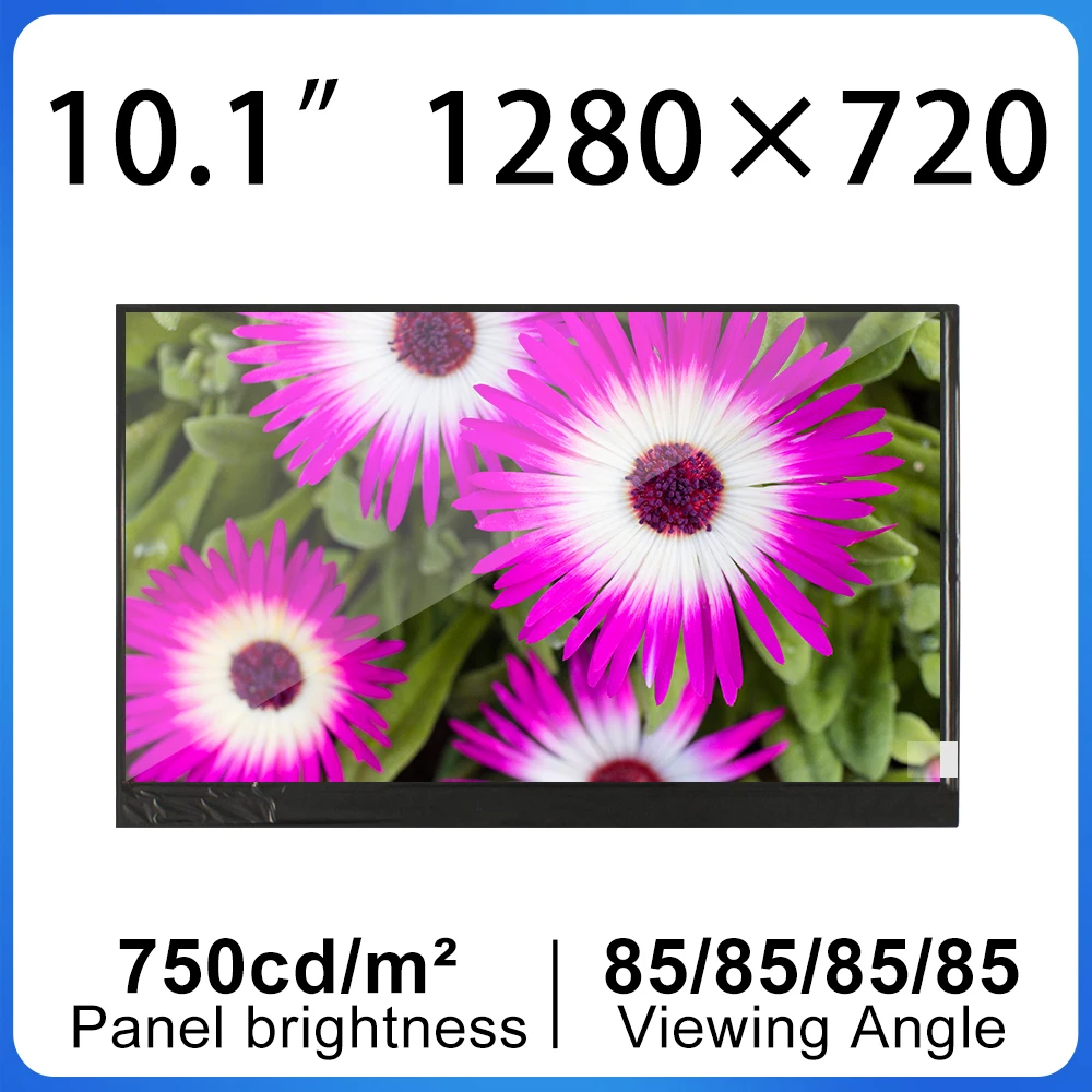 HSD101IHW1-C00 10.1inch LCD panel 1280(RGB)×720, LCD screen display