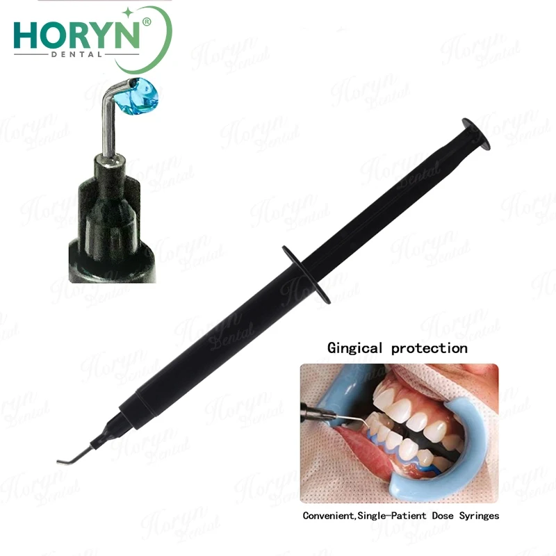 Horyn Dental Gingival Isolation Barrier Gel 3ml Light Cure Resin Protector for Teeth Whitening Soft Tissue Protection