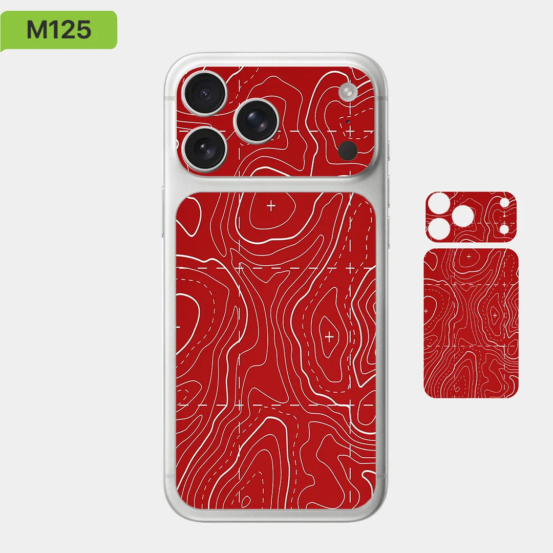 

Skin Wrap for iPhone 17 Pro max/iPhone 17 Pro, Waves Collection By Nexa Skins, Cam and Battery, BC0057