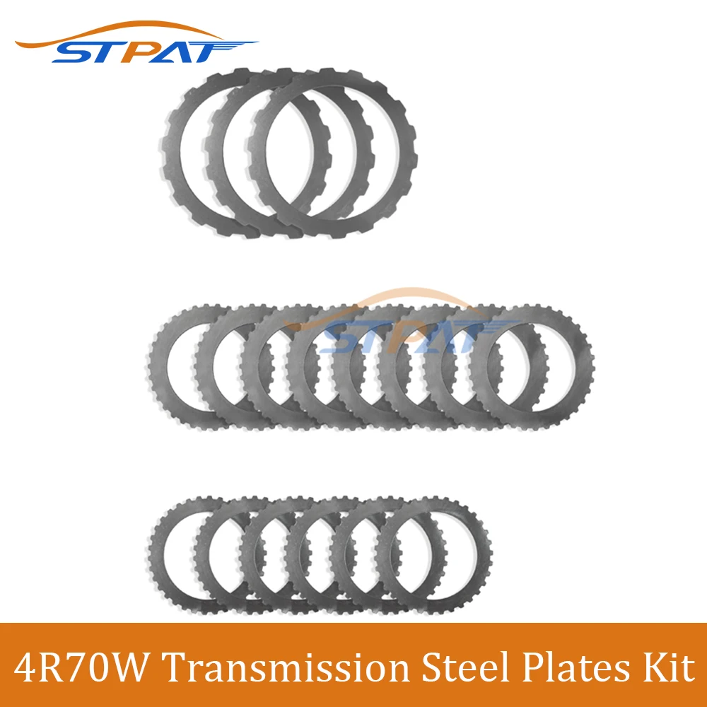 STPAT 4R70W 4R75W Automatic Transmission Clutch Steel Plates Kit for Ford F150 ATP LMS-12