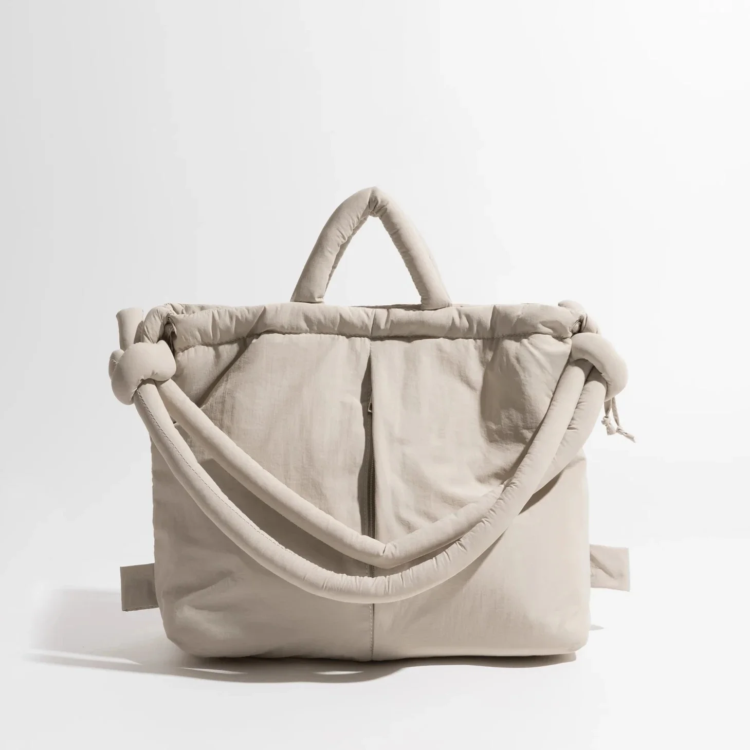 Na co dzień nylonowa wyściełana torba na ramię projektant miękkie puchowe damskie torby na ramię typu crossbody proste torebki w stylu vintage o dużej pojemności 2023 — zdjęcie 2