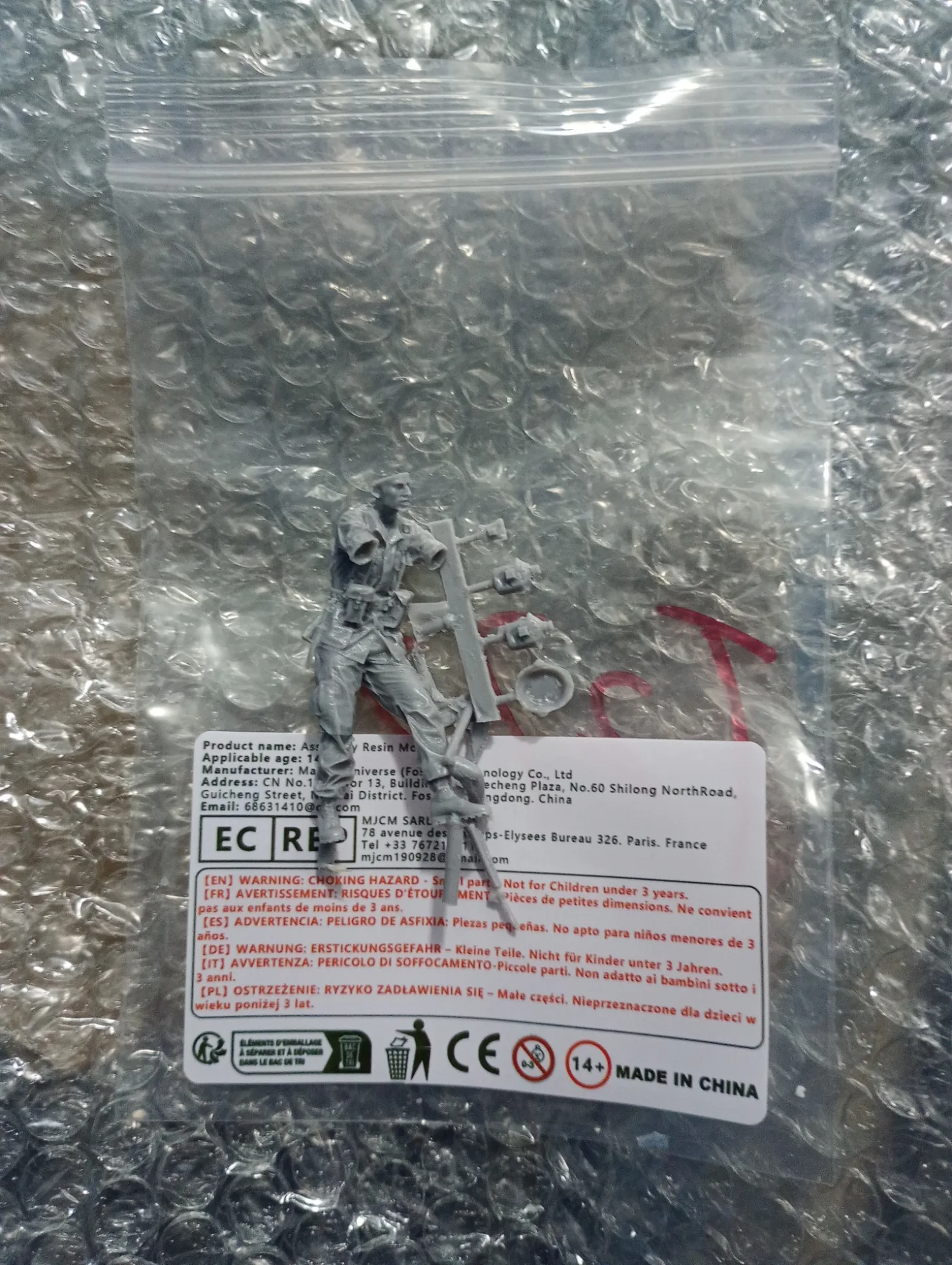 Buyer photo of this resin kit