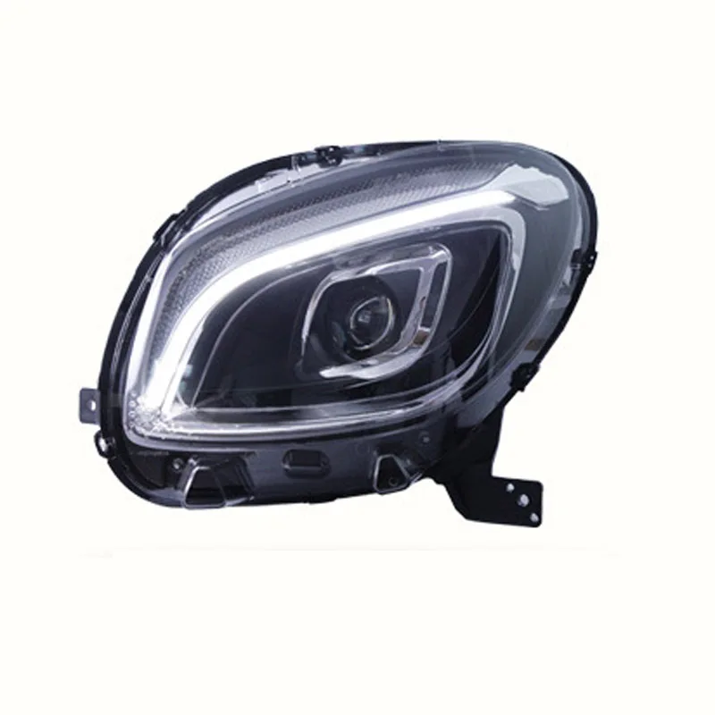 Car Headlight Startup Animation LED Daytime Running Lights For Mercedes Benz Smart Front Lamp Lighting Assembly Turn SIgnal