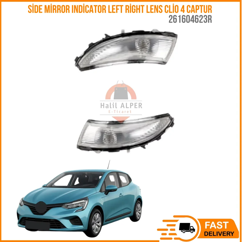 For Side Mirror Indicator Left Right Lens Clio MK4 2012-, Captur 2013-On White Color Reasonable Price 261604623R Car Parts