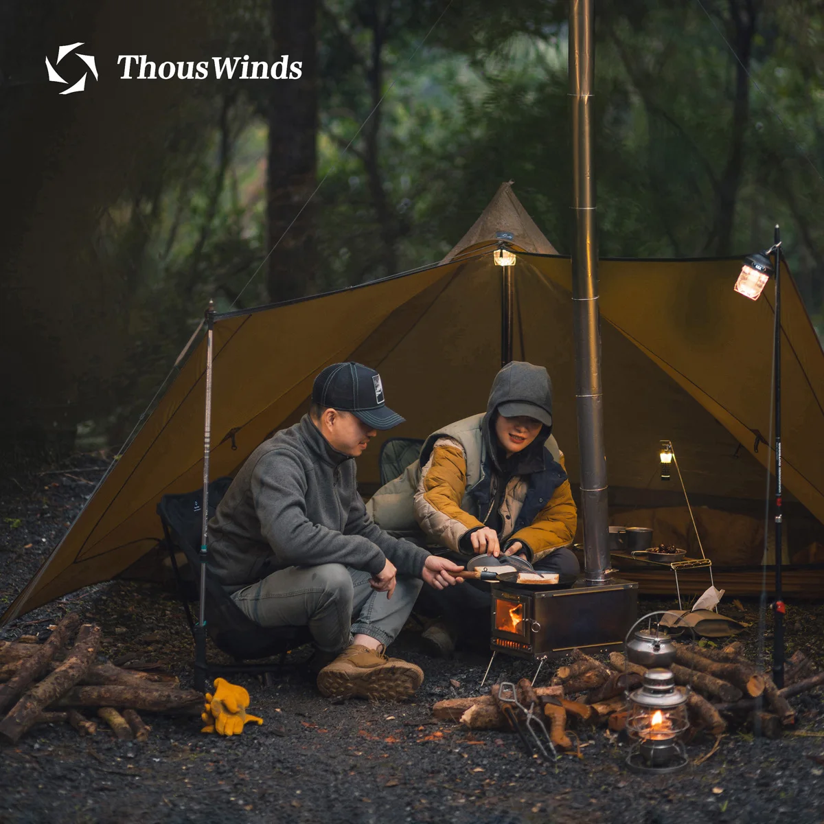 ThousWinds Foldable Wood Stove - огляд і ціна Ultralight Titanium Wood Stove Backpack