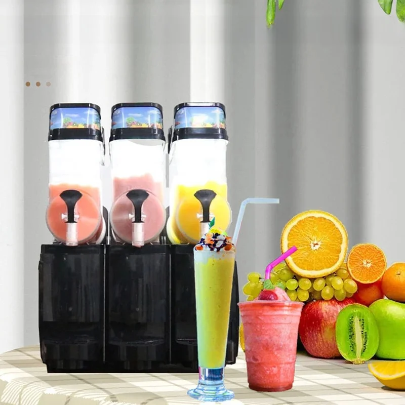 15/30L Commercial Slush Machine Stainless Steel Snow Melt Machine High Quality Slush Smoothie Equipment