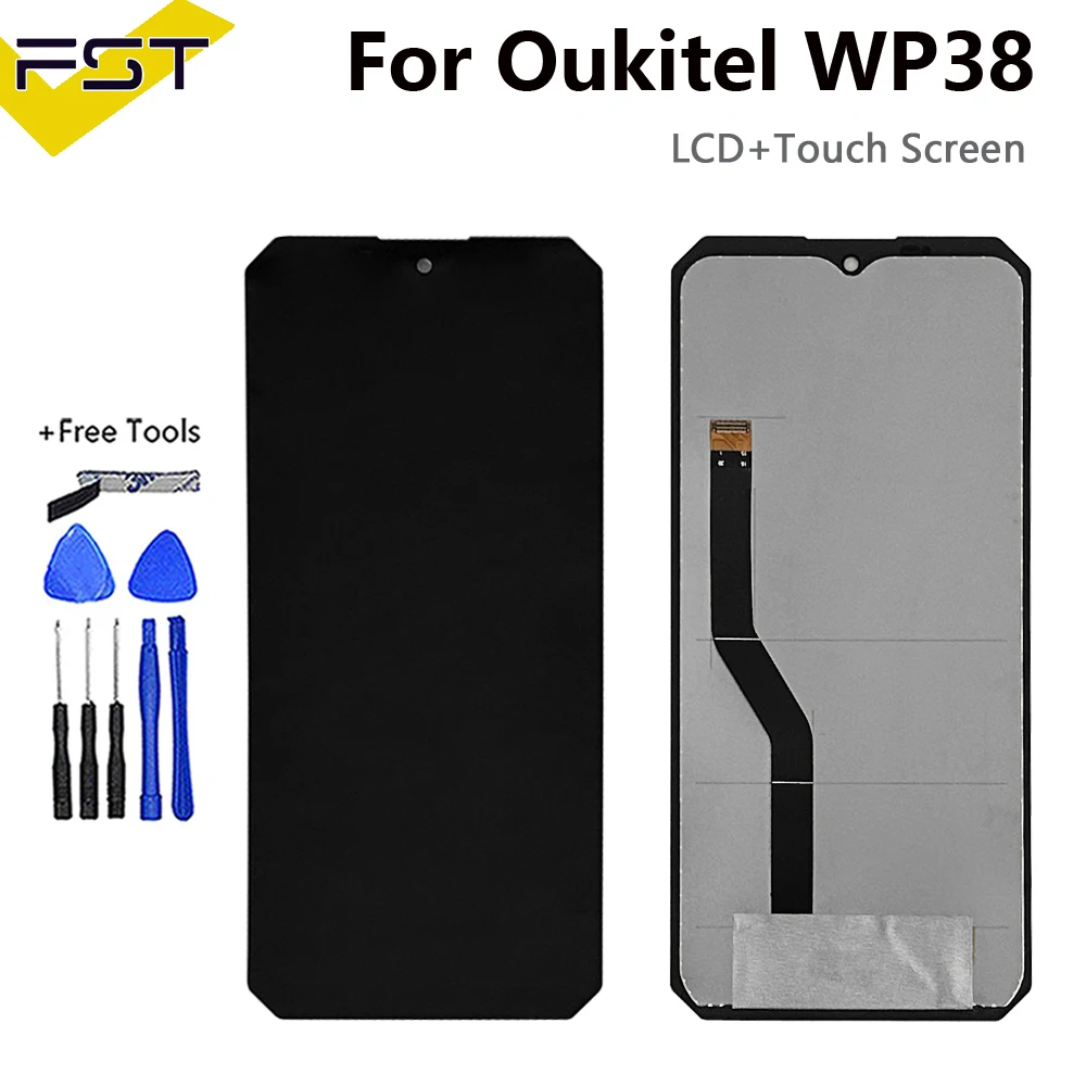 

6,52 "оригинальный ЖК-дисплей для Oukitel WP38, дигитайзер сенсорного экрана в сборе для Oukitel WP38 WP 38, ЖК-сенсорный экран