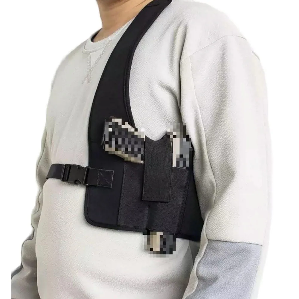 

Универсальная регулируемая вертикальная наплечная кобура, наплечные кобуры для скрытого ношения для Glock, M&P, Ruger, Sig Sauer и других моделей.