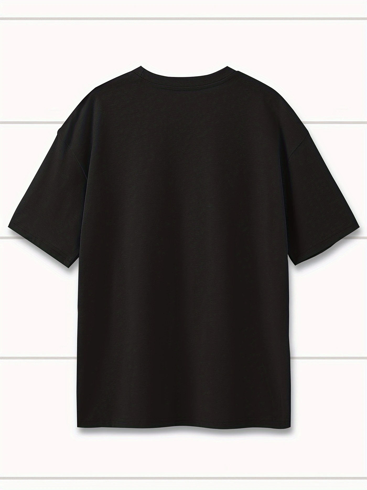 Oversized Good Girl Graphic T‑Shirt for Women, Gothic Letter Print Crew Neck Short Sleeve Tee, Loose Casual Streetwear Top