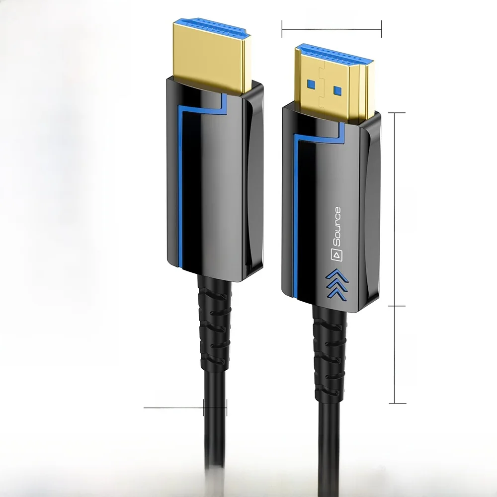 Câble à Fiber optique Fine 8K HDMI 2.1, 8K60Hz, 4K120Hz, dynamique, 48Gbps, HDR/eARC/HDCP, pour TV HD, PS5, ordinateur de vitesse Blu-ray