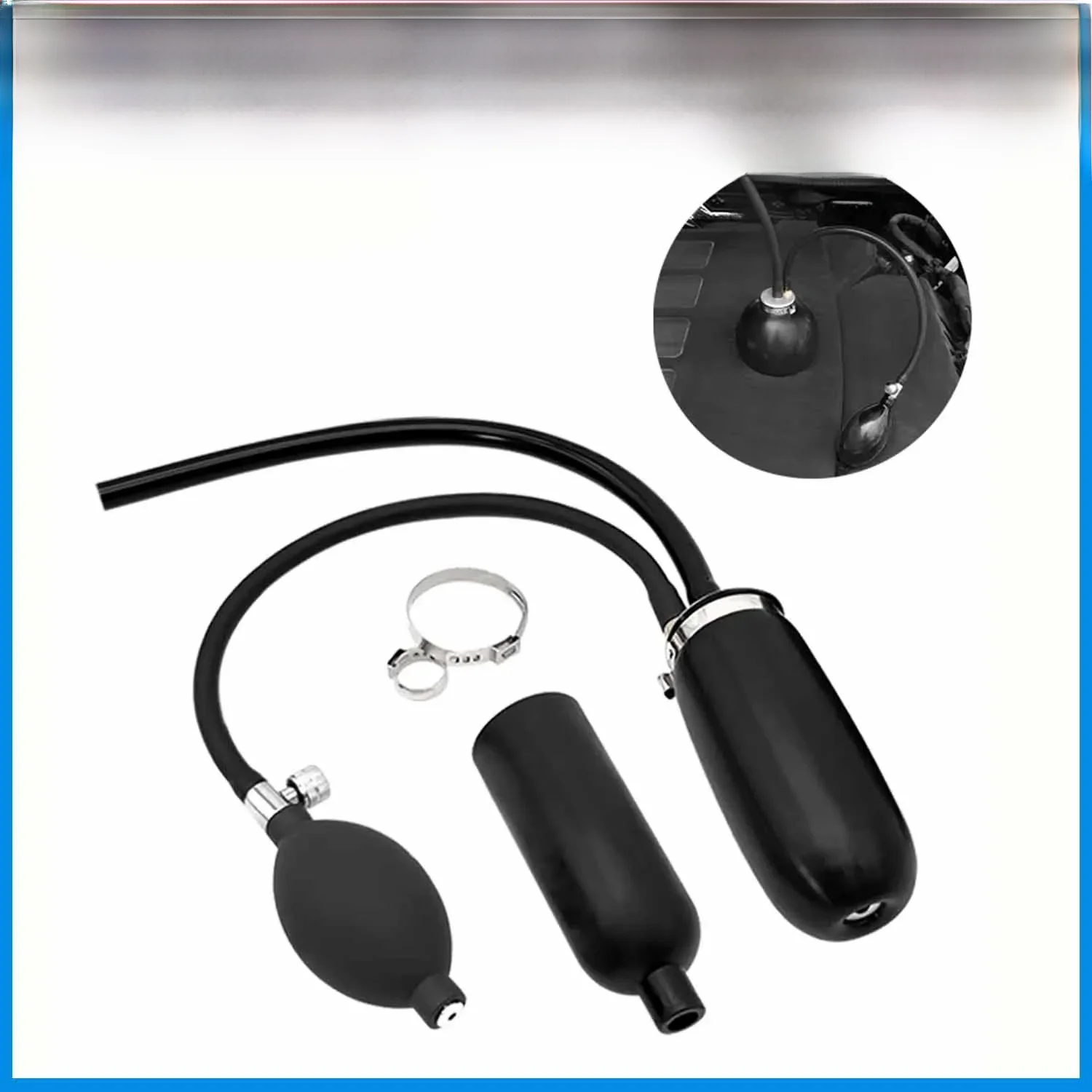 Adaptateur universel d'admission facile, outil de Diagnostic, adaptateur d'entrée à joint rapide pour détecteur de fuite de fumée, outil Airbag