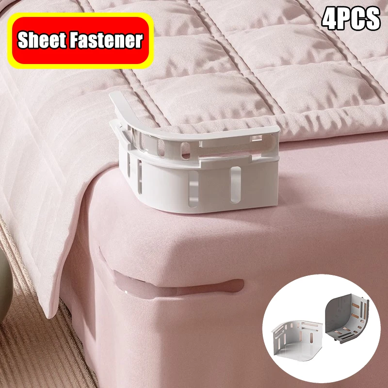 4PCS Bed Sheet Neat…