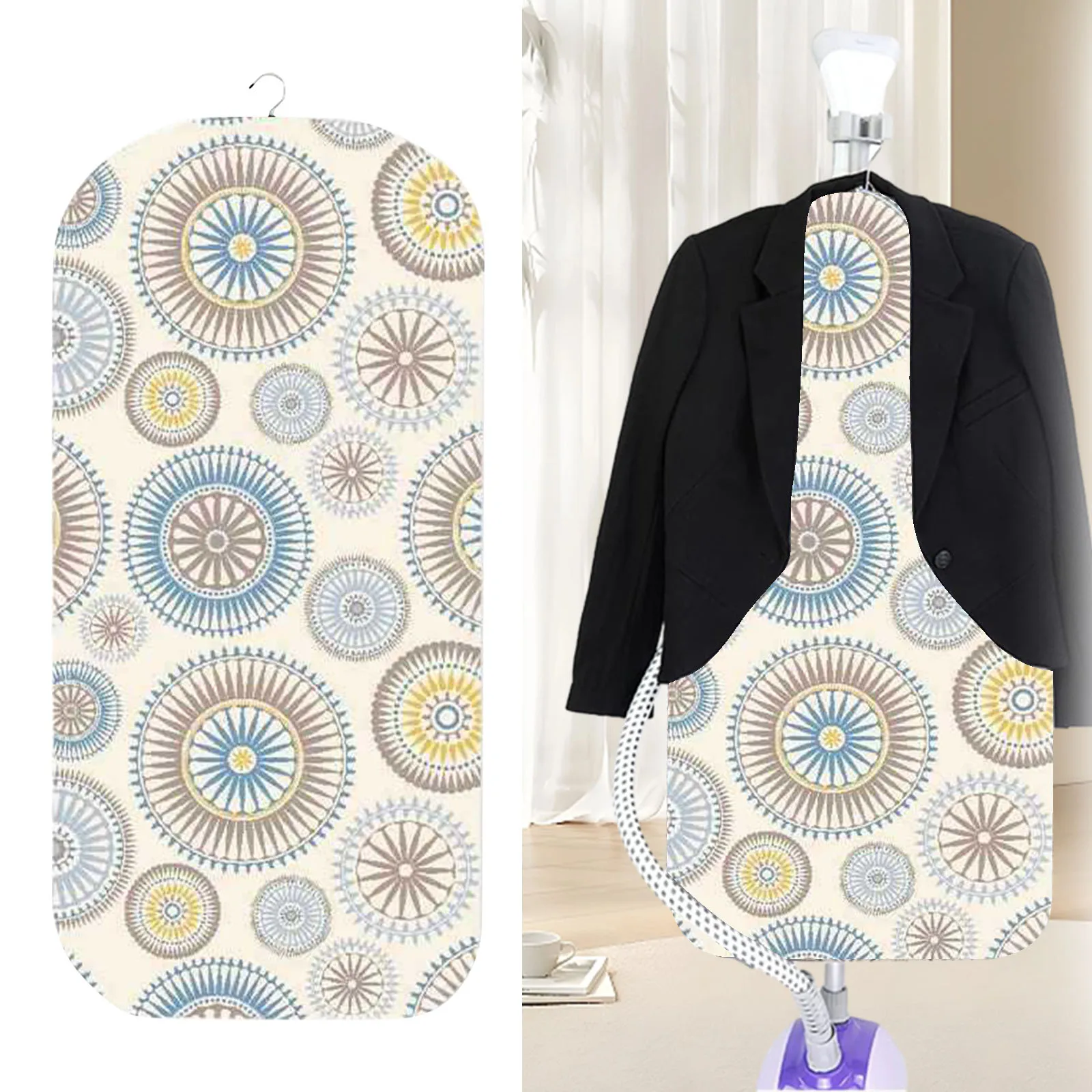 

Hanging Ironing Board Foldable Clothes Steamer Pad Heat Insulation Ironing Mat for Coat Shirt Pants Skirt Household Supplies