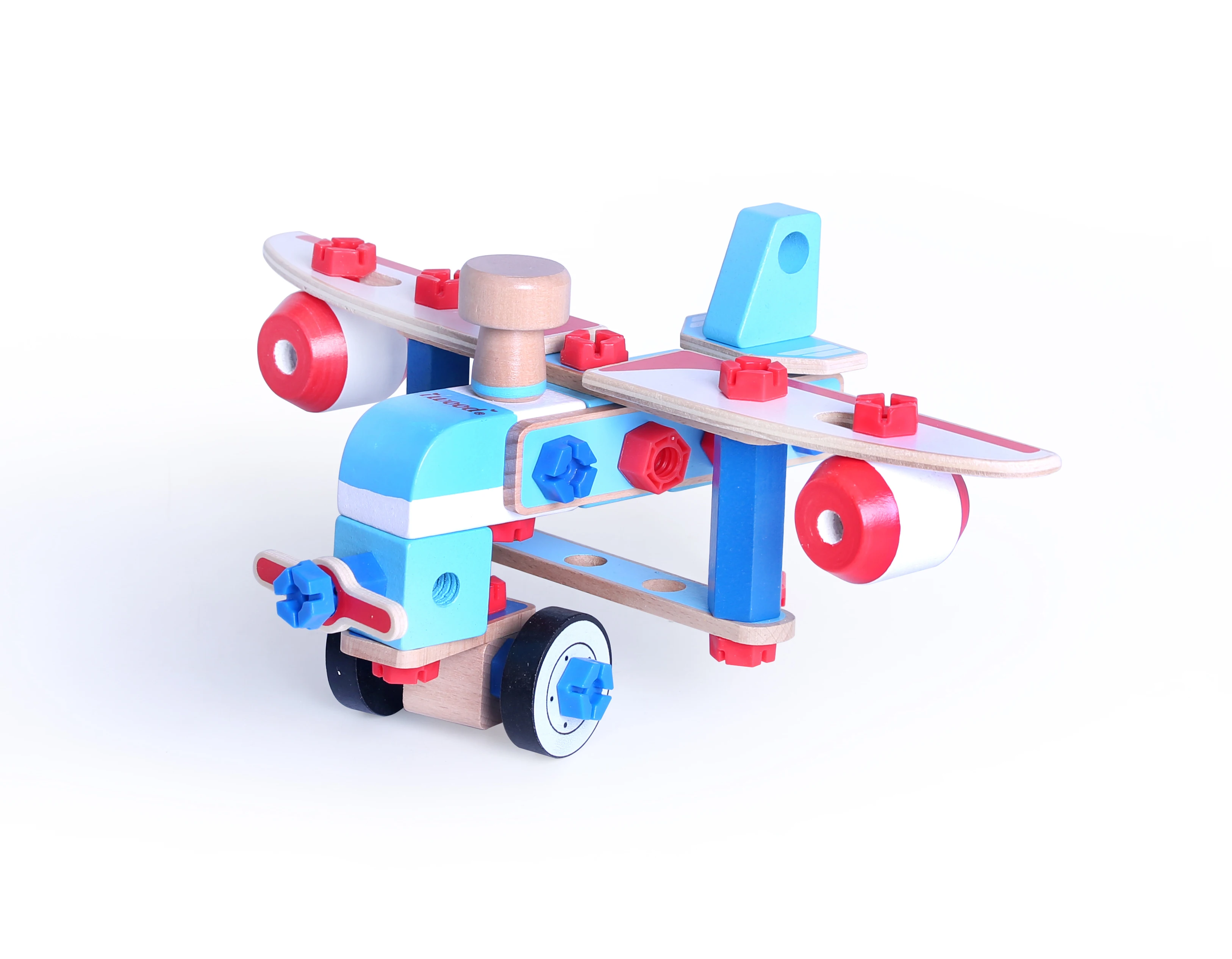 Construction aircraft toys for children