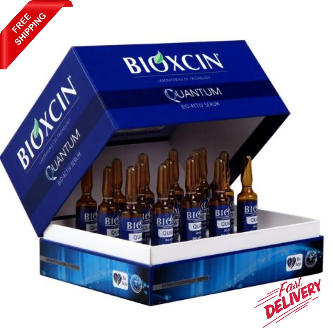 Bioxcin-Quanten serum, Haarpflege serum, Haar verstärker, Haarpflege serum, brillantes Haar, intensiver und stärkender