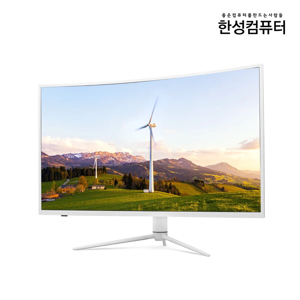 [البيع المسبق، يتم شحنها متتابعة بعد 12/26] شاشة Hansung Computer Tfg39Q14V Qhd 165 هرتز بيضاء منحنية للألعاب