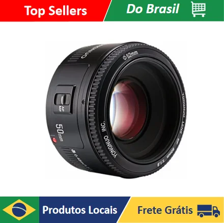 YONGNUO Fixed Lens Yn 50mm F 1.8 For Canon Photography Camera Photo EOS XS XSi XT XTi T1i T2i T3i T4i T5i T6i 400D 450D 500D 550D