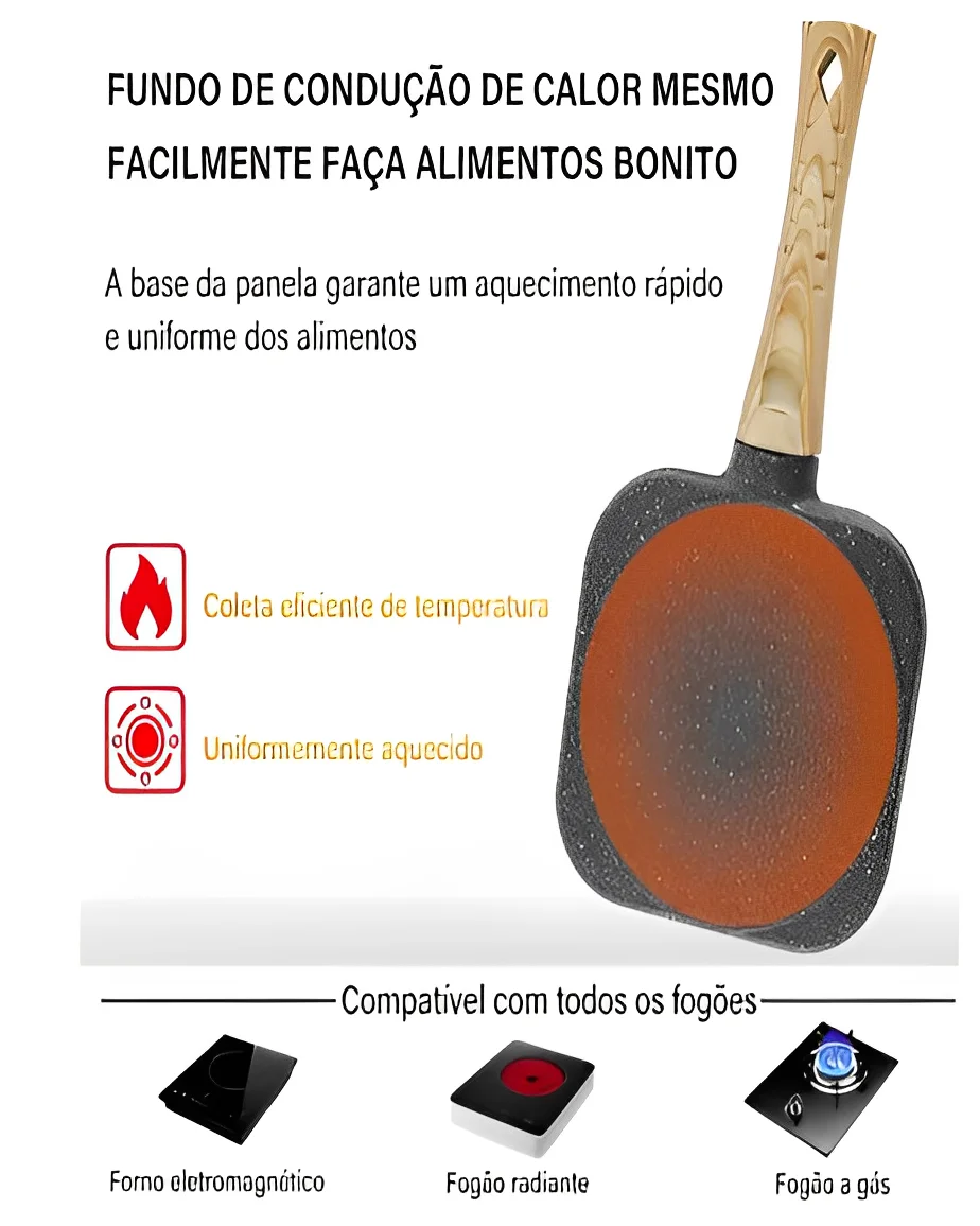 رخام غير لاصق للبيض طعام منفصل ، Rapida ، مخزن Neverdie ، 3 ثقوب #4