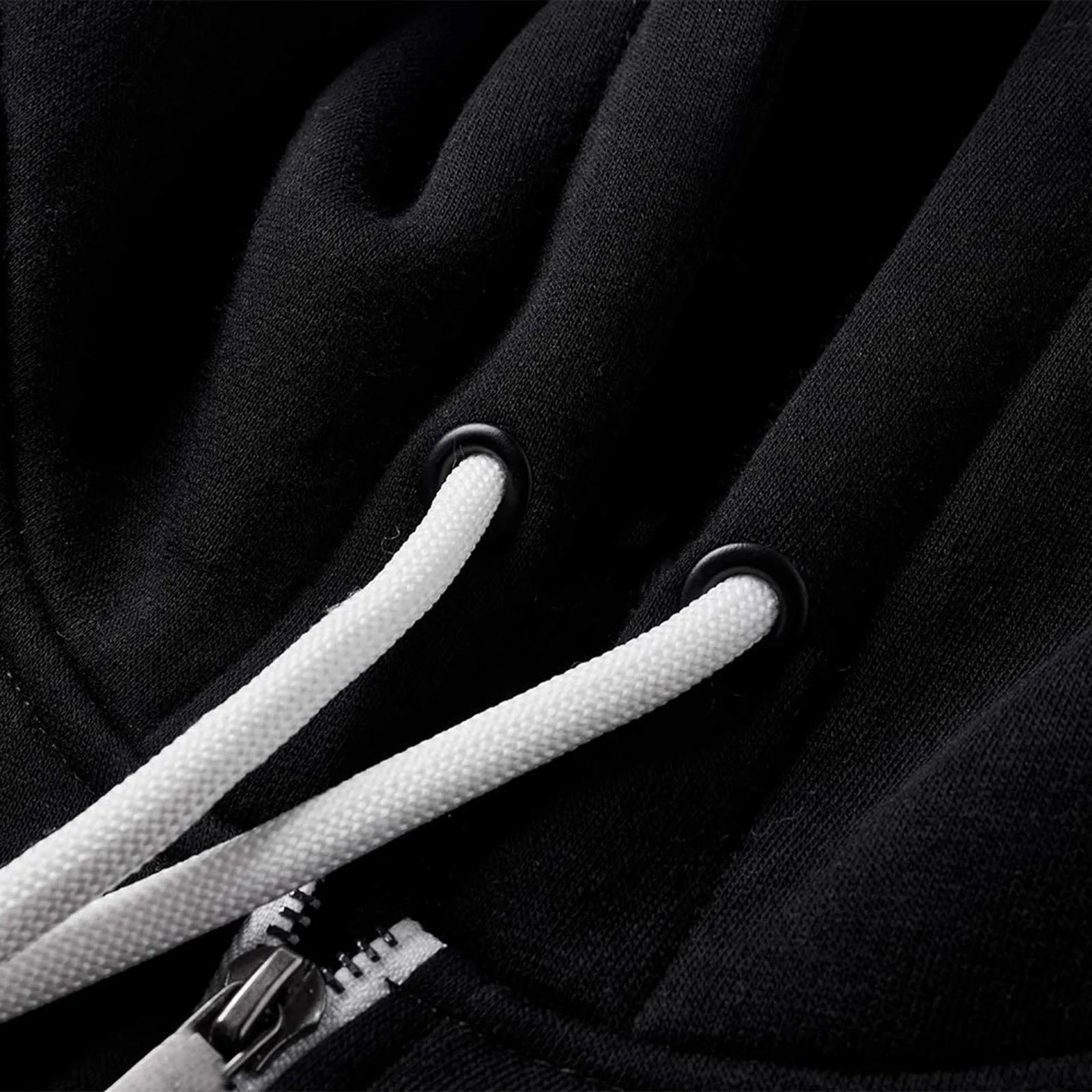 New Men\'s Autumn Winter Jackets Hoodie Long Sleeves Zipper Splicing Hoodies Sweatshirts Casual Hooded Tracksuit Streetwear Male