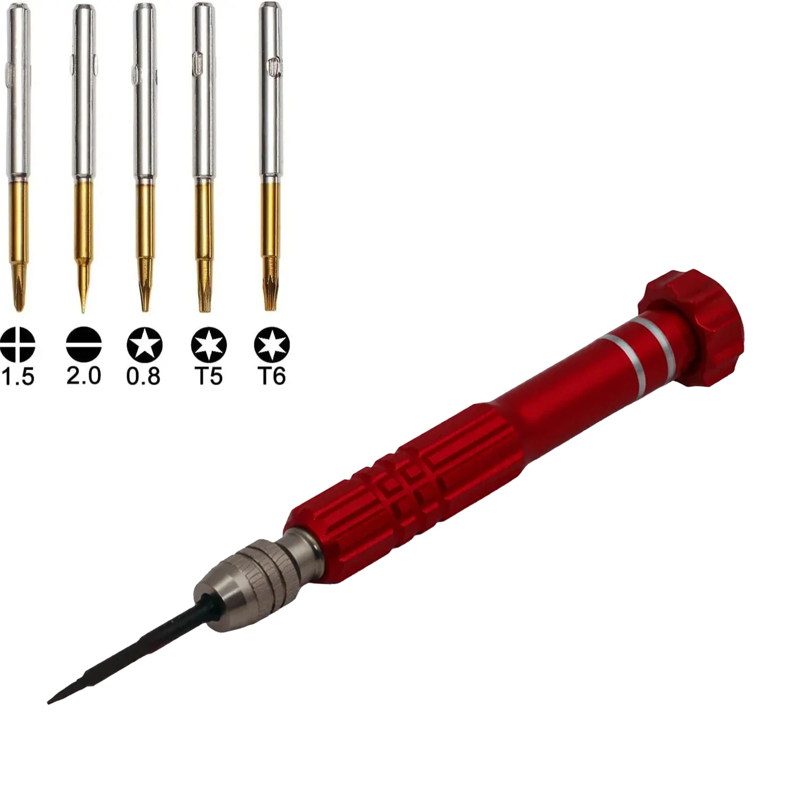Praktisches Mini-Schraubendreher-Set – Kleines Werkzeug Für Sonnenbrillen, Brillen Und Uhren Brillenreparatur Schraubenzieher Set