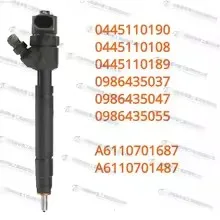 

0445110190 0445110189 A6110701687 New Diesel Fuel Injector For Mercedes Benz Sprinter 5Cyl 1996-2006 Jeep Grand Cherokee