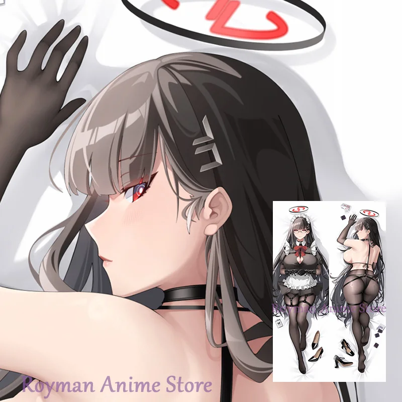 

Синий архив Rio Dakimakura аниме двусторонний принт наволочка для тела в натуральную величину Хэллоуин Рождественское украшение