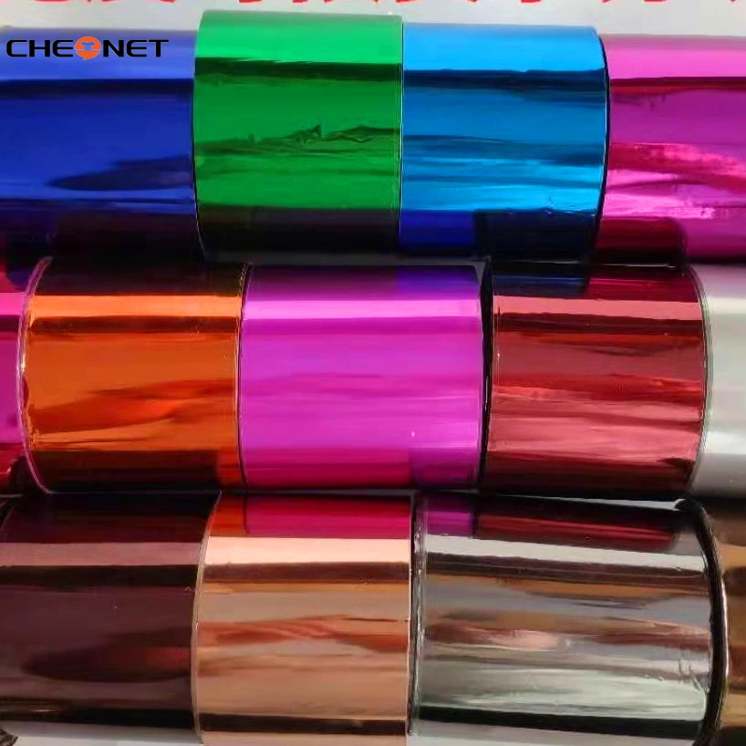 Free Shipping 1 Roll 5cmx120M 10 Colors Hot Stamping Foil Heat Transfer Napkin Gilding PVC Business Card Emboss