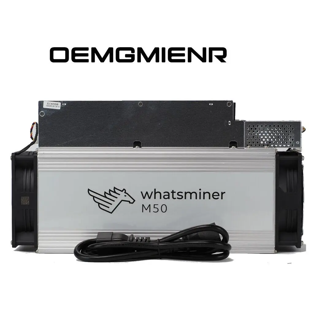 DISCOUNT SALES BUY 3 GET 2 FREE  New Whatsminer M50 118TH 3304W SHA-256 BTC Bitcoin Miner ASIC Mining Machine