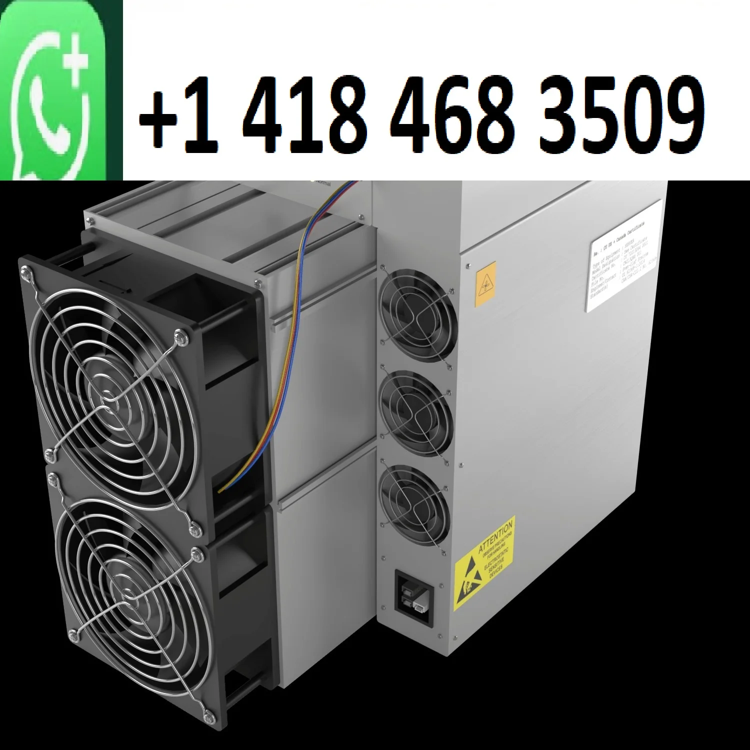 

BUY 3 GET 2 FREE BITMAIN Antminer X9 1 Mh/s 2.47J/K XMR Miner