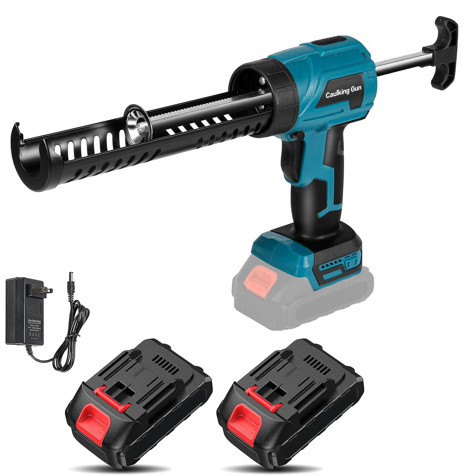 Draadloos elektrisch kitpistool Glaslijmpistool 4 snelheden Deur en ramen Naaien Lijm Bouwgereedschap voor Makita 18-20V batterij