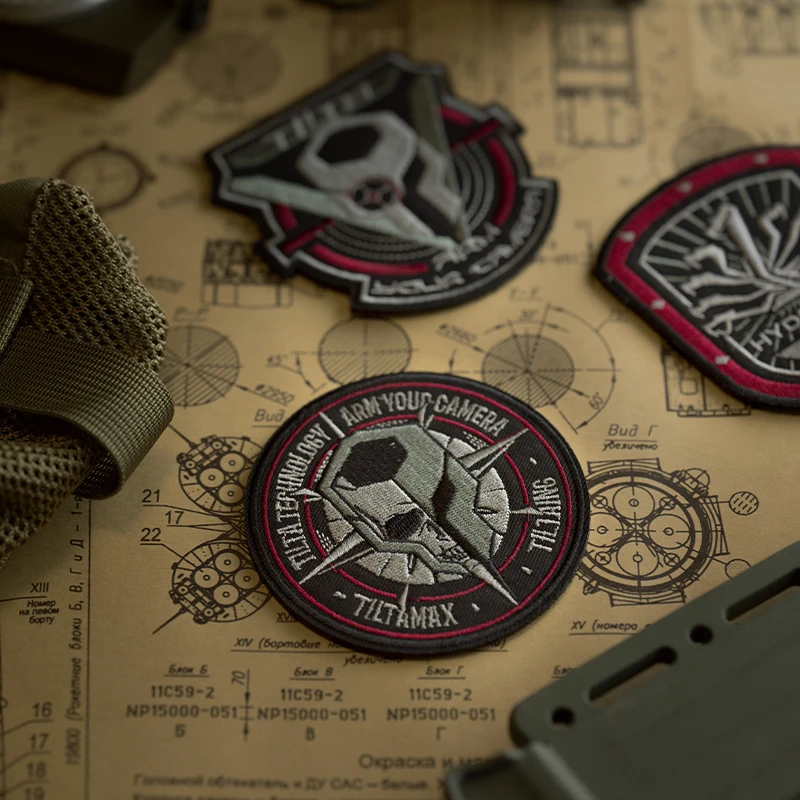 TILTA Fashion Epaulettes Commemorative Edition-TILTA LOGO/HYDRA logo/ARM CAMERA logo