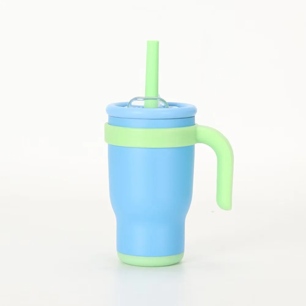 Factory direct-sale double-layer 40oz handle outdoor stainless steel large-capacity ice dispenser cup for car-mounted heat prese