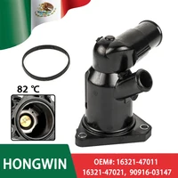 90916-03147 16031-47021 Termostato de refrigerante del motor para 07-18 Toyota Corolla Auris E15 E18 Subaru iQ Yaris P13 P9 Trezia 1.3L