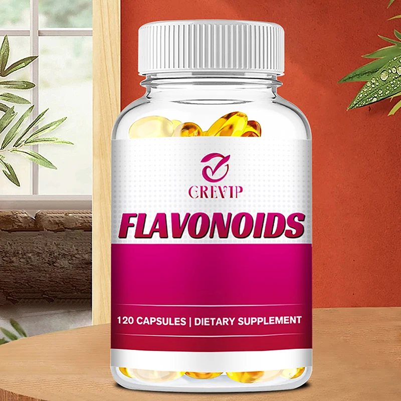 Flavonoids Supplements - Ear Health, Support Inner Ear Balance, Relieve Tinnitus - 120 Capsules