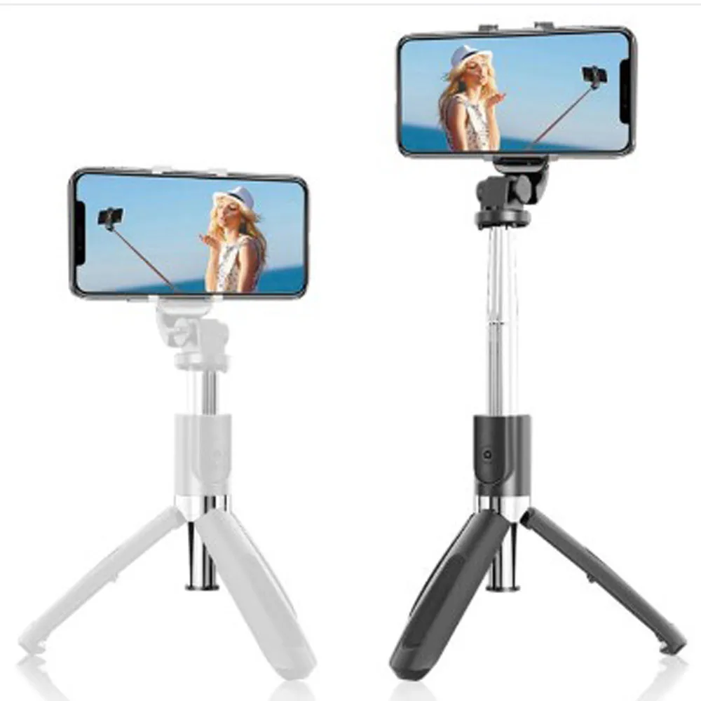 Digital 2in1 mobile phone Bluetooth wireless selfie rod tripod