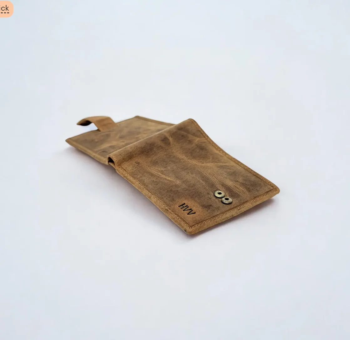 محفظة جلدية مخصصة: آمنة من IT ES RFID، هدية عيد الميلاد في علبة #2