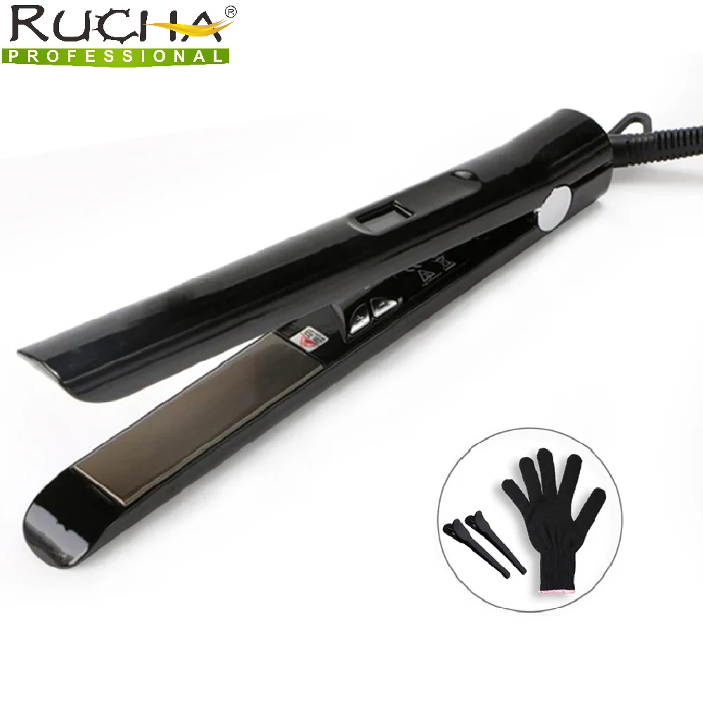 Salon Flat Iron MCH Keratin Treatment Professional Hair Straightener Fast Heating High Temperature Irons