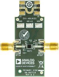 

Analog Devices ADL8121-EVALZ RF Development Tools GaAs, pHEMT, MMIC, Low Noise Amplifier, 0.025 GHz to 12 GHz